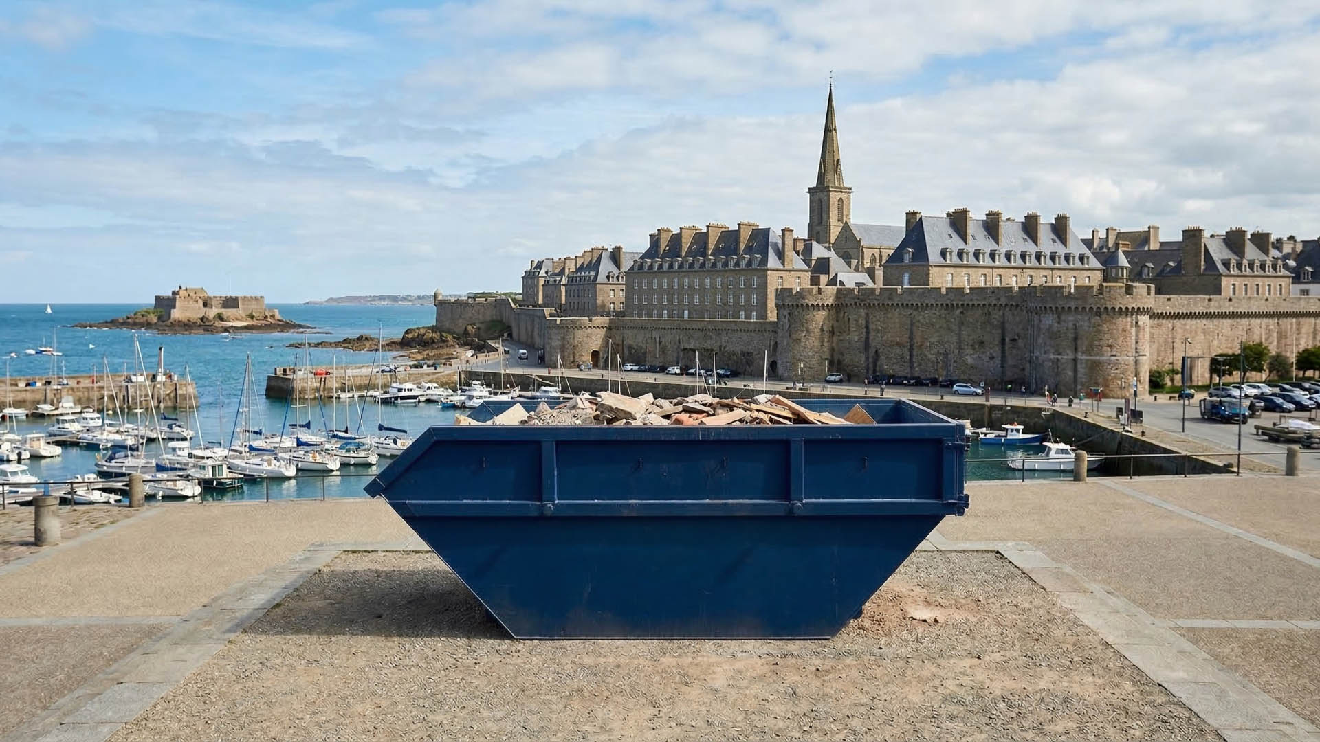 Location de bennes en Bretagne